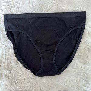 Victoria’s Secret high leg brief black panty SZ XL
